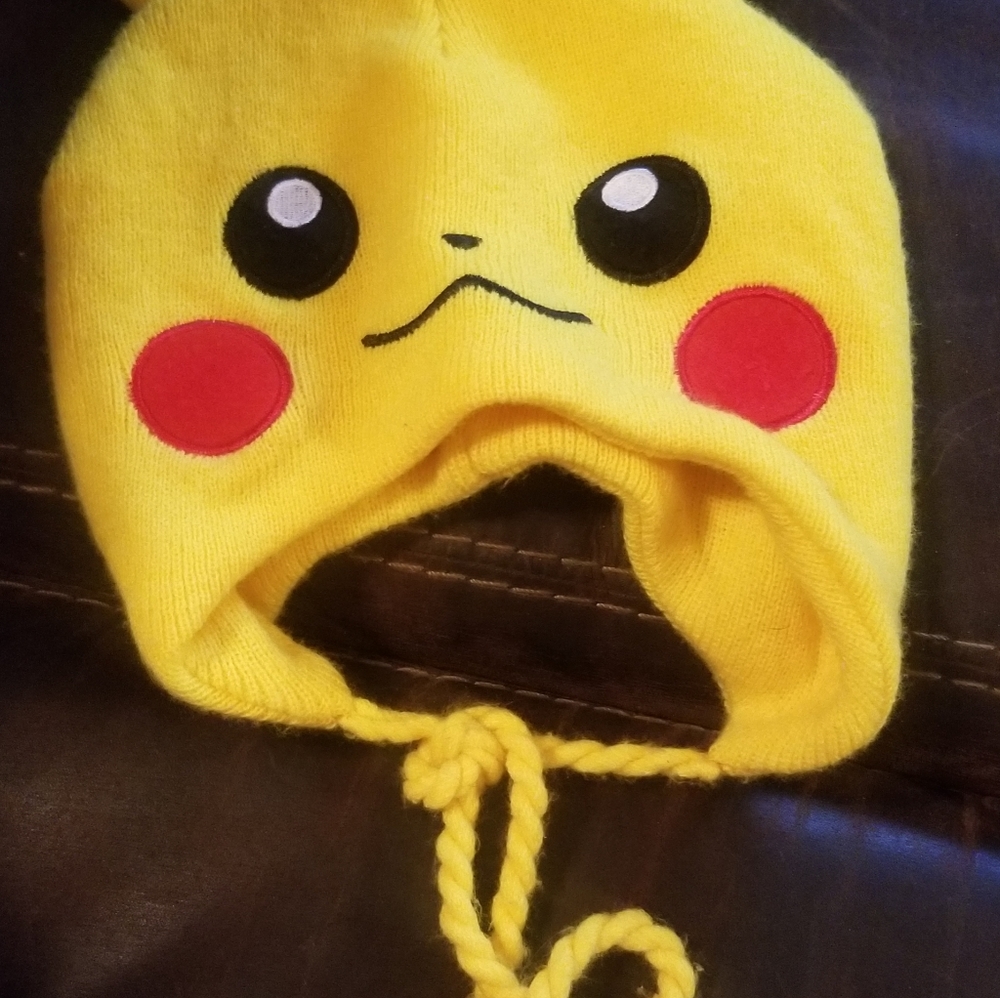 Pokemon Pikachu winter hat